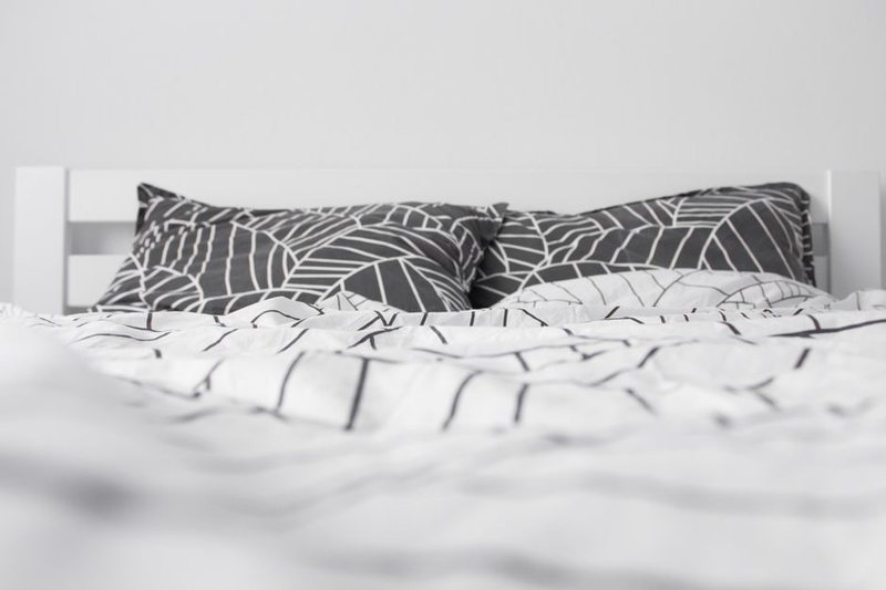 Linen Geometric Pillow Cover